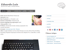 Tablet Screenshot of eduardoluis.com